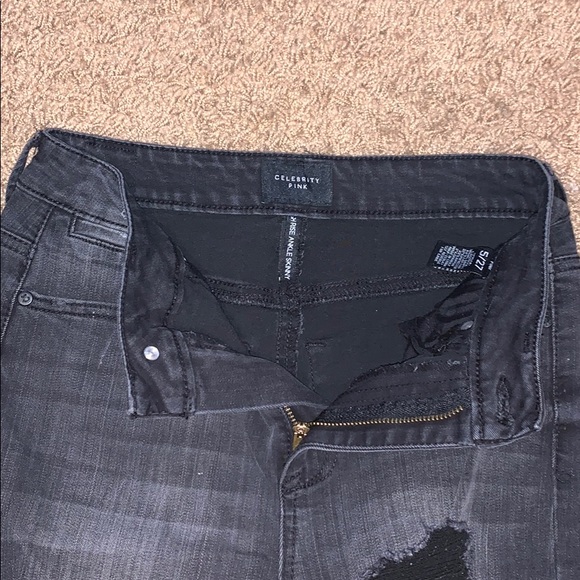 Boutique Black Ripped Jeans - Picture 4 of 5